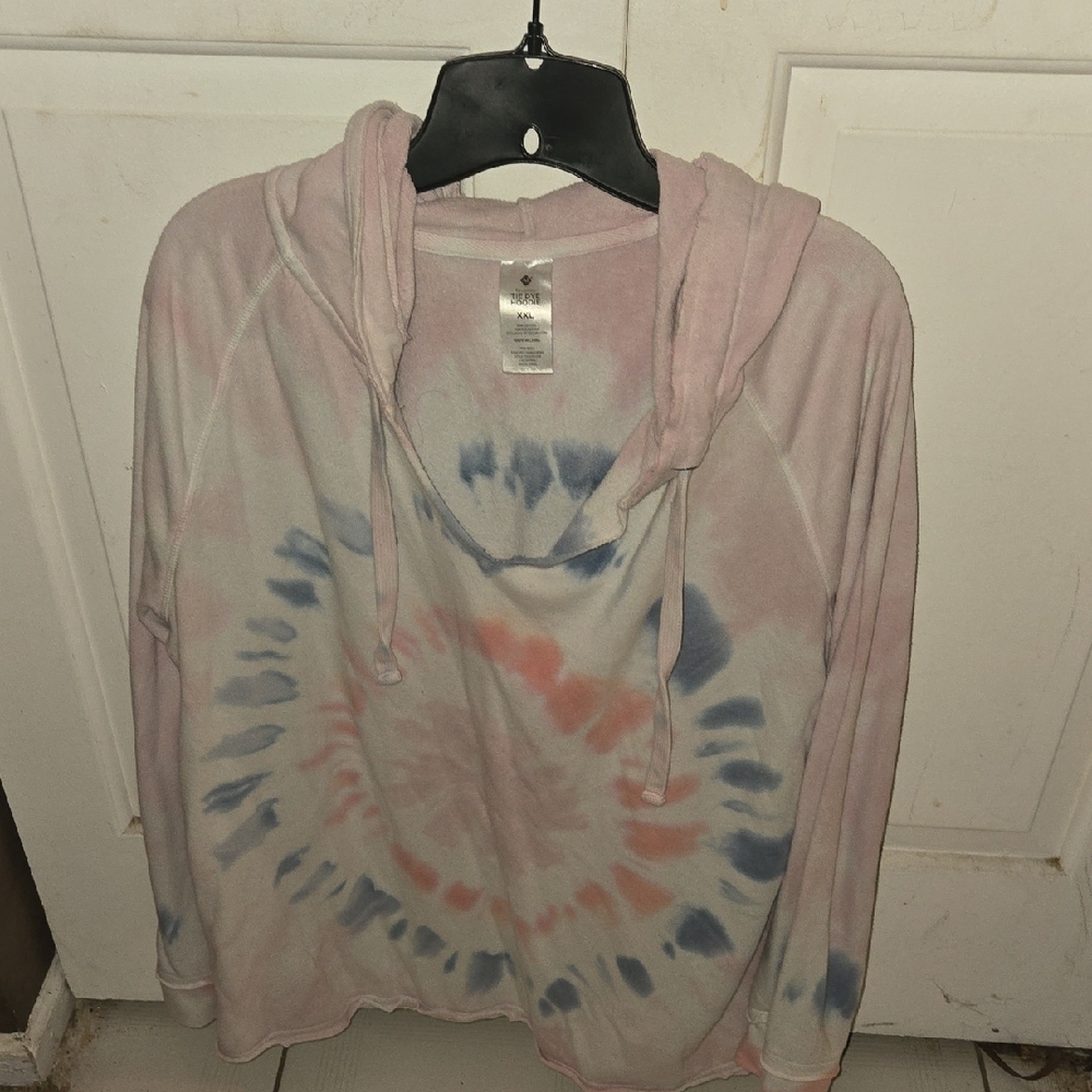 Tie-Dye Hoodie Sweatshirt